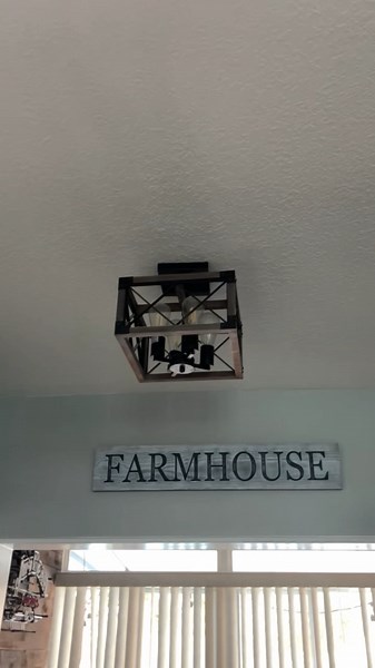 Watch Check out these farmhouse inspired light fixtures on Amazon Live