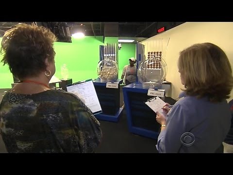 Inside the Powerball drawing