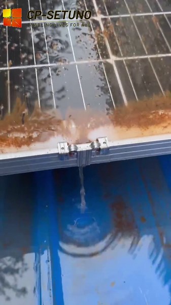 10PCS Solar Panel Drainage Clips Stainless Steel Roof Solar Panel Frame Cleaning Clips Photovoltaic Panel Water Guide & Mud Clamp Auto Remove Stagnant Water (30mm/1.18")