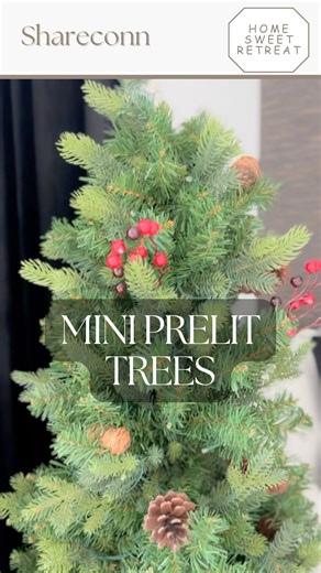 𝐋𝐚𝐮𝐫𝐞𝐧 𝐄𝐥𝐢𝐳𝐚𝐛𝐞𝐭𝐡 • 𝐌𝐨𝐝𝐞𝐫𝐧 𝐂𝐥𝐚𝐬𝐬𝐢𝐜 | ✨ Follow + comment MERRY for the link! 🎄 These color-changing prelit mini Christmas trees are seriously the cutest! 🌟 They come with a... | Instagram