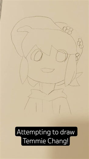 Tem #art #temmie #temmiechang #chang #tem #drawing #attempt #dontforget
