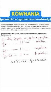 Equations, word problems, equations - Eighth-grade math exam #mathematics #e8