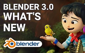 Blender 3.0版本3D动画场景创建教程（中文机翻外挂字幕）