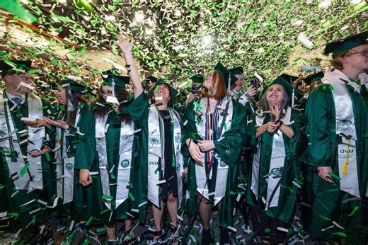 Graduating UVU class largest in school history with over 4k first-generation students