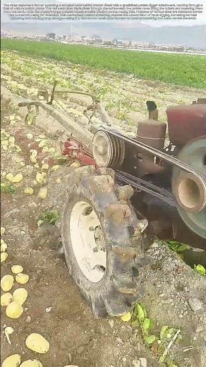 Digging Spuds: How a Walk-Behind Tractor Automates Potato Harvesting