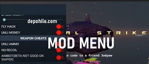 Brutal Strike v1.2885 Mod Menu Uçma, Aim Hileli Apk İndir