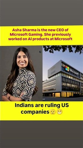 In a historic leadership shift, Asha Sharma was named the new EVP and CEO of Microsoft Gaming on