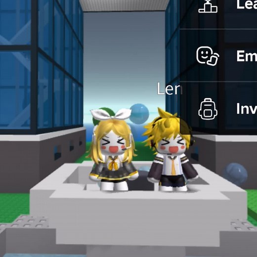 Rin and Len Vocaloid Emergency on Roblox