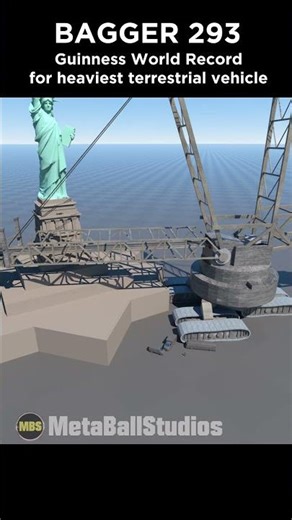 🤯👷‍♂️The Biggest Vehicle in the World! (14 200 tons)