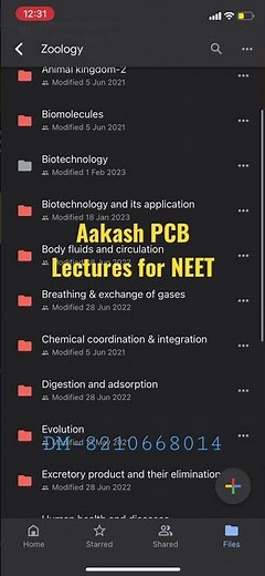 Aakash PCB Lectures & Materials Download for NEET | Aakash Itutor