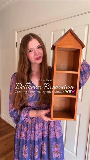 Tiny Dollhouse Renovation Project Reveal