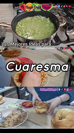 ✅️RECETAS PARA CUARESMA #mihogardulcehogar #cuaresma #recetasparacuaresma #viral #fyp #pascua