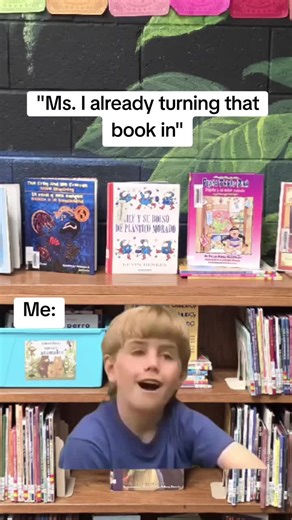 Not going to lie. I really miss my students 😂😂 They always crack me up. Really enjoying the break. One more week and then back to school. #CapCut #mediaspecialistsoftiktok #librariansoftiktok #librarytiktok #library