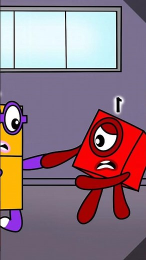 Numberblocks 9 Shouts at NB 1 and NB 2 Fighting #shorts #gaming #coloring #coloringstory