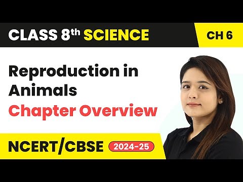 Reproduction in Animals - Chapter Overview | Class 8 Science Chapter 6 | CBSE 2024-25