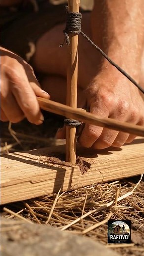 Can You Start a Fire With Just Wood? 🔥 | Bow Drill Survival Technique |