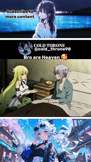 Bro are Heaven 🥰|| #anime #shorts