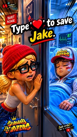 Please Don’t Leave Me, Jake 💔😭 | The Most Emotional Moment | Subway Surfers #shorts #emotional