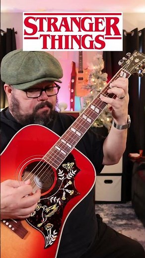 Stranger Things Theme Easy Guitar Tutorial!