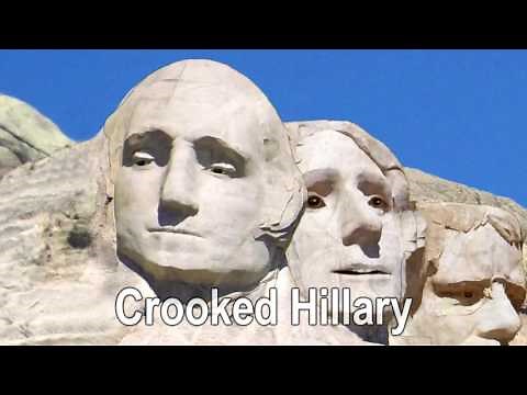 Mt Rushmore SIngers - Trump / Hillary (satire)