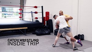 9.9K views · 322 reactions | Every beginner catch wrestler should learn the inside trip takedown. Though it sounds simple there are a lot of minor details you need to do correctly in order to hit this takedown consistently. Harry Francis Smith shows how to properly perform an inside trip take down. | Budo Brothers | Facebook