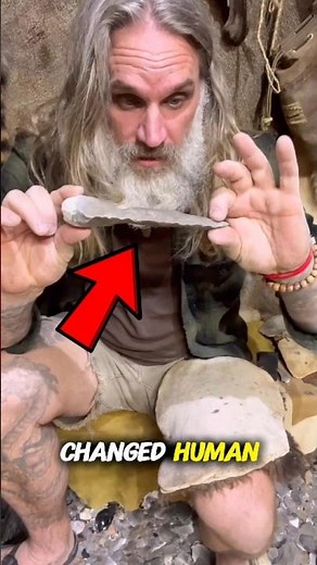 Crafting an Ancient Acheulean Hand Axe 🪨🔥