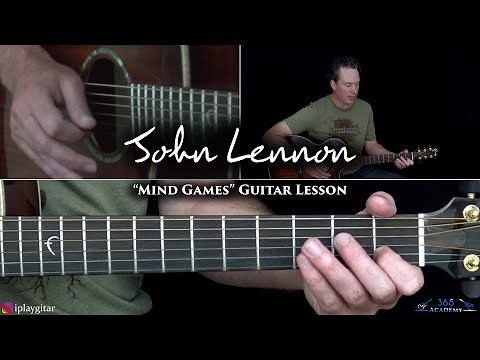 John Lennon - Mind Games Guitar Lesson