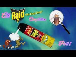 🥰Raid Kills Bugs Dead Compilation😁 (Part 1)