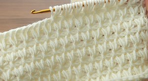 317K views · 10K reactions | Very easy two-row Tunisian crochet baby blanket model online tutorial for new learners #crochet #knitting | Nurgül İle El Sanatları | Facebook