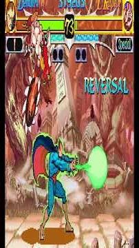 Demitri VS Lord Raptor - Night Warriors: Darkstalkers' Revenge (Sega Saturn)