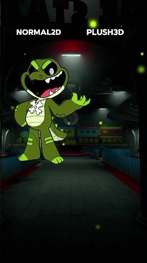 Are These 2D Poppy Playtime Characters CREEPIER in 3D Model?