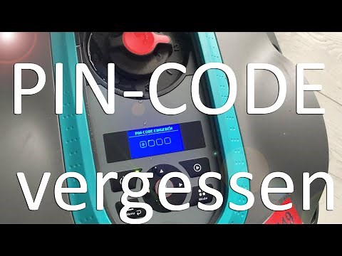 PIN CODE vergessen: Gardena Mähroboter Sileno - Pin über Gardena erhalten