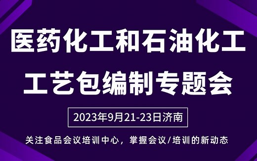 医药化工和石油化工工艺包编制专题会