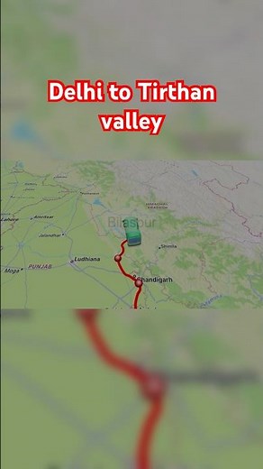 How to reach Tirthan valley for 700 rs
