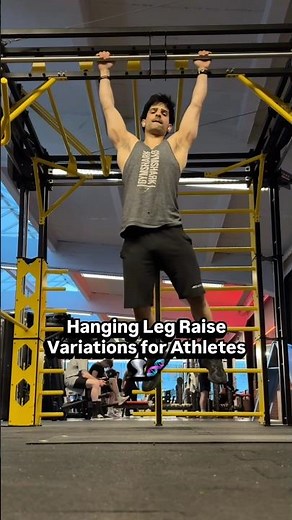 4 Hanging Leg Raises Variations for an EXPLOSIVE Athletic Core 🔥🚀 #core #absworkout