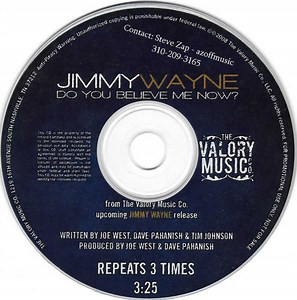 Jimmy Wayne - Do You Believe Me Now?