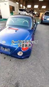 ＃コペンL880K ＃アクティブトップ 走りの５速 ＃B42ダ―ブルーマイカ、ツートン