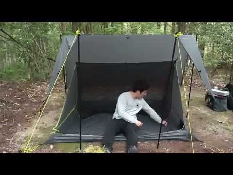 【レビュー】ニンジャネストとニンジャタープ。組み方色々！