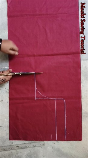 maalti_sewing_tutorial on Instagram: "Blouse cutting #viral"