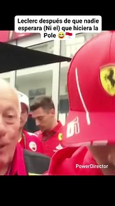 1.1M views · 10K reactions | Leclerc después de que nadie esperara (Ni el) que hiciera la Pole  | Adicción Fórmula 1 | Facebook