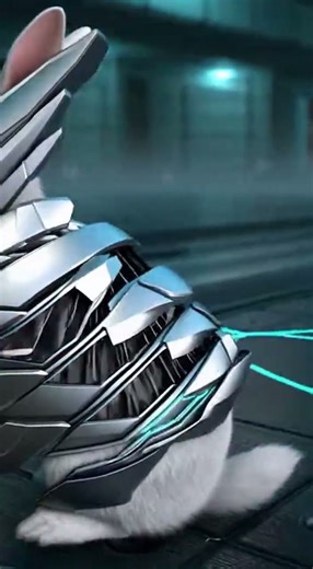 Quantum Pulse Runner: Rabbit’s Hyper-Speed Mecha Transformation