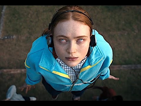 Max Floating Behind the Scenes Stranger Things Season 4 Photos Sadie Sink Max Vecna Netflix Mad Max