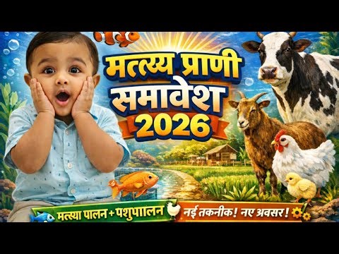 Modern Fisheries & Animal Husbandry l मत्स्य प्राणी समावेश 2026 l #Integrated Farming