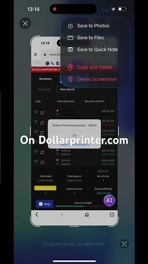 Using free bot On dollarprinter.com💯💯💯