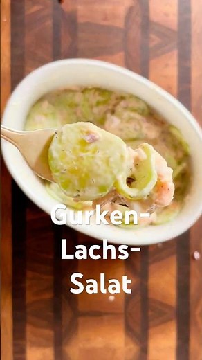Gurken Lachs Salat