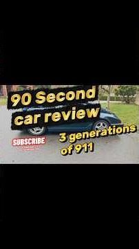 3 gens of 911.. comparison part 1