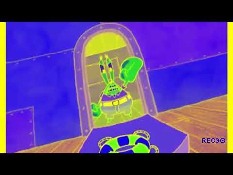 Mr Krabs Who touched me thermostat! | Effects