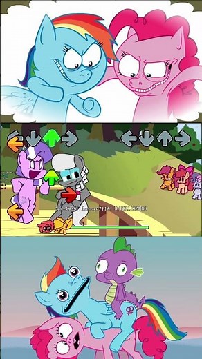 FNF Little Pony Mod Bads seed - Mobile Gameplay - Friday Night Funkin' Game #littlepony #badsseed