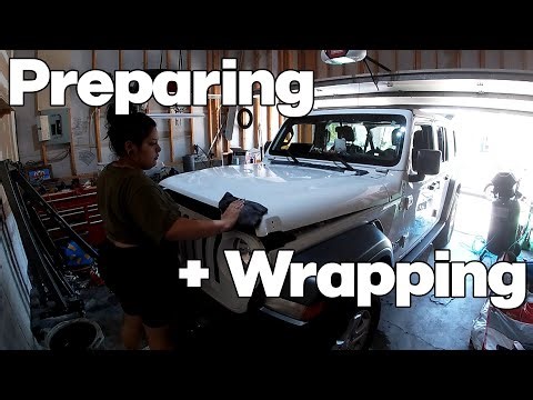 How to Wrap your Jeep Wrangler: NOT EASY!