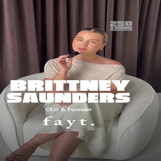 Brittney Saunders, CEO and founder of Fayt The Label, has been named as one of Australia’s top 250 young entrepreneurs. Watch her explain the one thing she didn't learn in school that helped shape her business. See who else was nominated ▶️ https://bit.ly/48VGpLC | Daily Telegraph